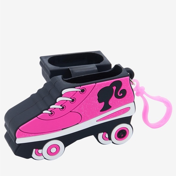 NWT BARBIE ROLLER SKATE FIGURAL WIRELESS EARBUD CASE COVER LAST ONE - Picture 3 of 5